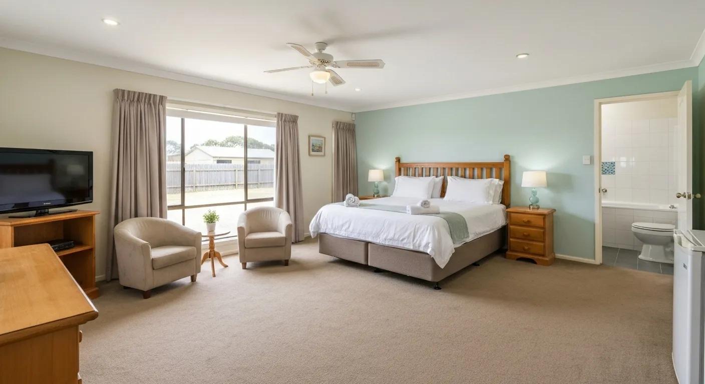 Family Suite at Jolly Swagman Motor Inn designed for comfort and relaxation